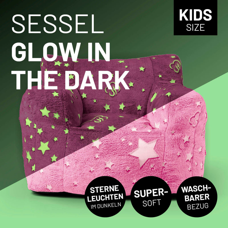 Kinder-Sessel „Glow in the Dark“